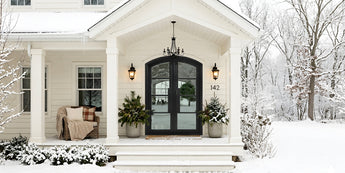 Thermal break french double door