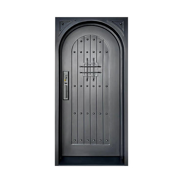 legend iron doors iron single door with no glass design