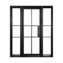 Legend Iron Doors High Quality Iron French Single Door with 6 lites