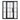 Custom made iron french single door with sidelights
