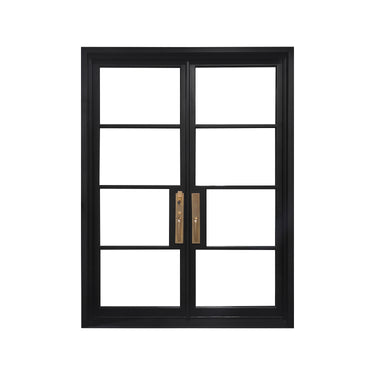 Legend Iron Doors thermal break iron french double door