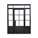 Legend Iron Doors Iron French Single Door with kickplate