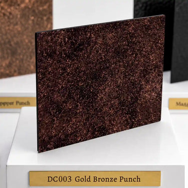 Legendirondoors iron color sample DC003 Gold Bronze Punch