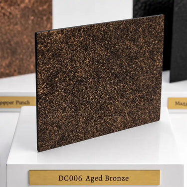 Legendirondoors iron color sample DC006 Aged Bronze