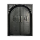 Legend Iron Doors Wrought Exterior Double Door