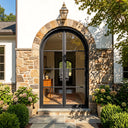 Legend Iron Doors thermal break Iron Glass french double door