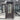 Wrought Iron Entry single Door with clear glass
