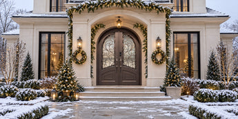 Thermal Break Iron Doors For Cold Climates