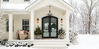 Thermal break french double door