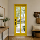 Legendirondoors thermal break custom size iron french single door with custom color
