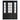 High quality iron french single door with sidelighjts