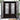Legend Iron Doors Iron Entry Double Door with Sielights andKickplate  W115