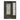 Legend Iron Doors Iron Single Door with One Sidelight and Ornate Scrollwork