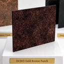 Legendirondoors iron color sample DC003 Gold Bronze Punch