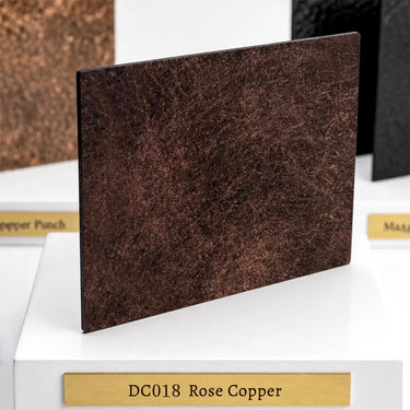 Legendirondoors iron color sample DC018 Rose Copper