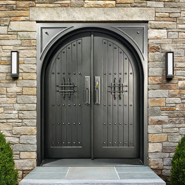 Legend Iron Doors Thermal Break Exterior Double Door