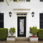 Thermal Break Iron Front Single Door with Decorative Scrollwork TW110