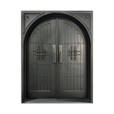 Legend Iron Doors Wrought Exterior Double Door