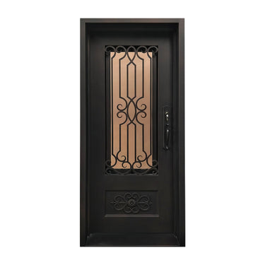 Legend Iron Doors Iron Entry Single Door 