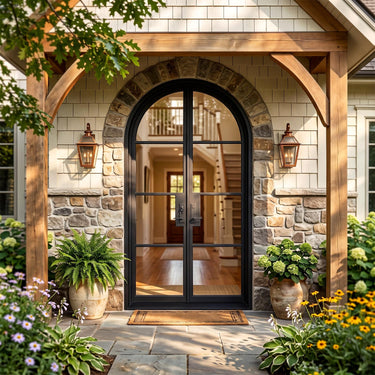Legend Iron Doors Iron Glass french double door