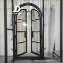 Legend Iron Doors Iron Glass french double door with level handles