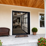 Architectural Thermal Break Pivot Door with Gird Glass Design TPT113