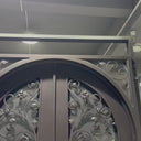 Wrought iron fron double door with DC005 Oil Rubbed Bronze