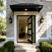 Thermal Break Contemporary Pivot Door with Classic Design TPT123