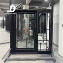 wrought iron front single door with screens and sidelight